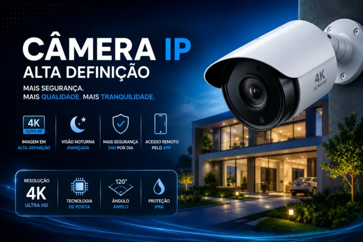 câmeras ip mais vendidas e bem avaliadas no Brasil